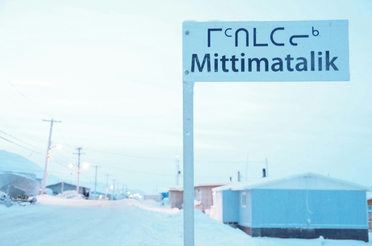 inuit sign snow