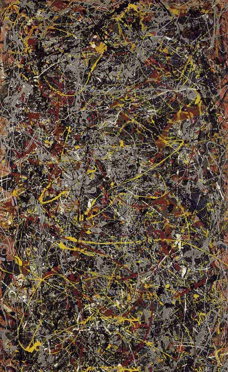 jackson pollock number 5 painting