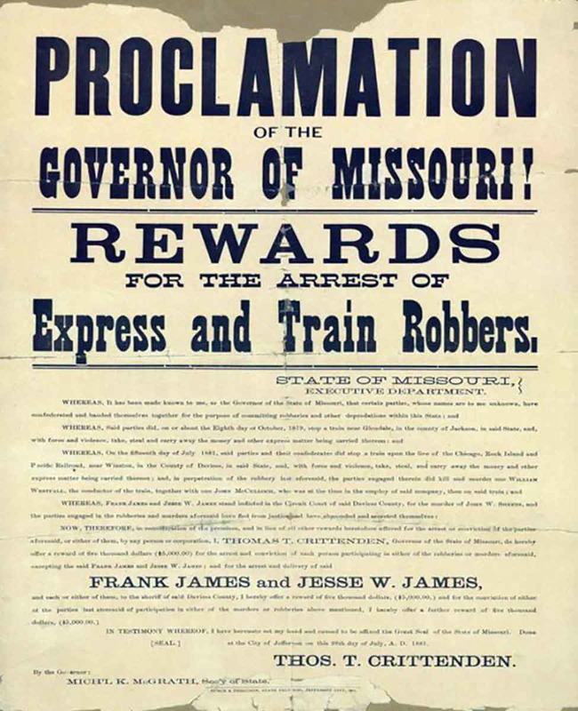 james wanted poster