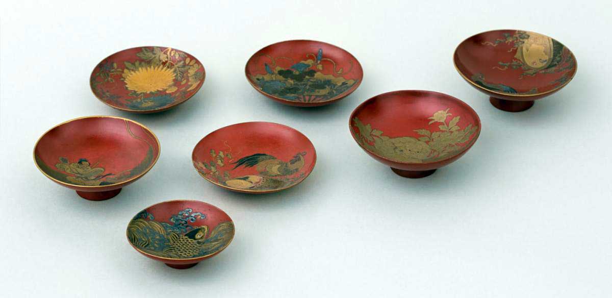 japanese forms of art shikki bowls