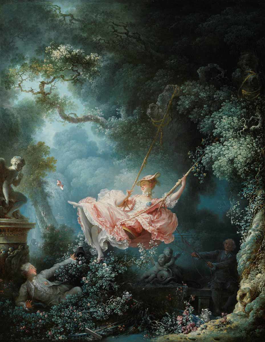 jean honoré fragonard swing painting