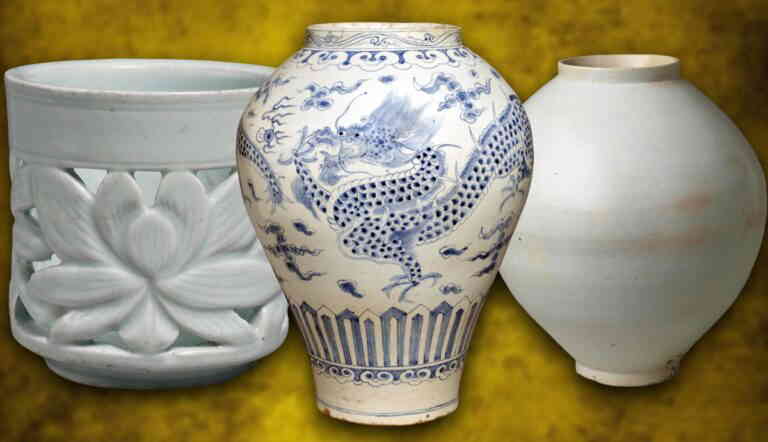 ceramics with dragon porcelain jar