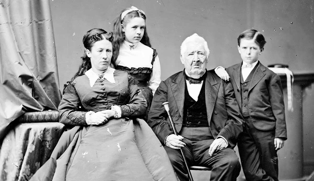 julia dent grant and family