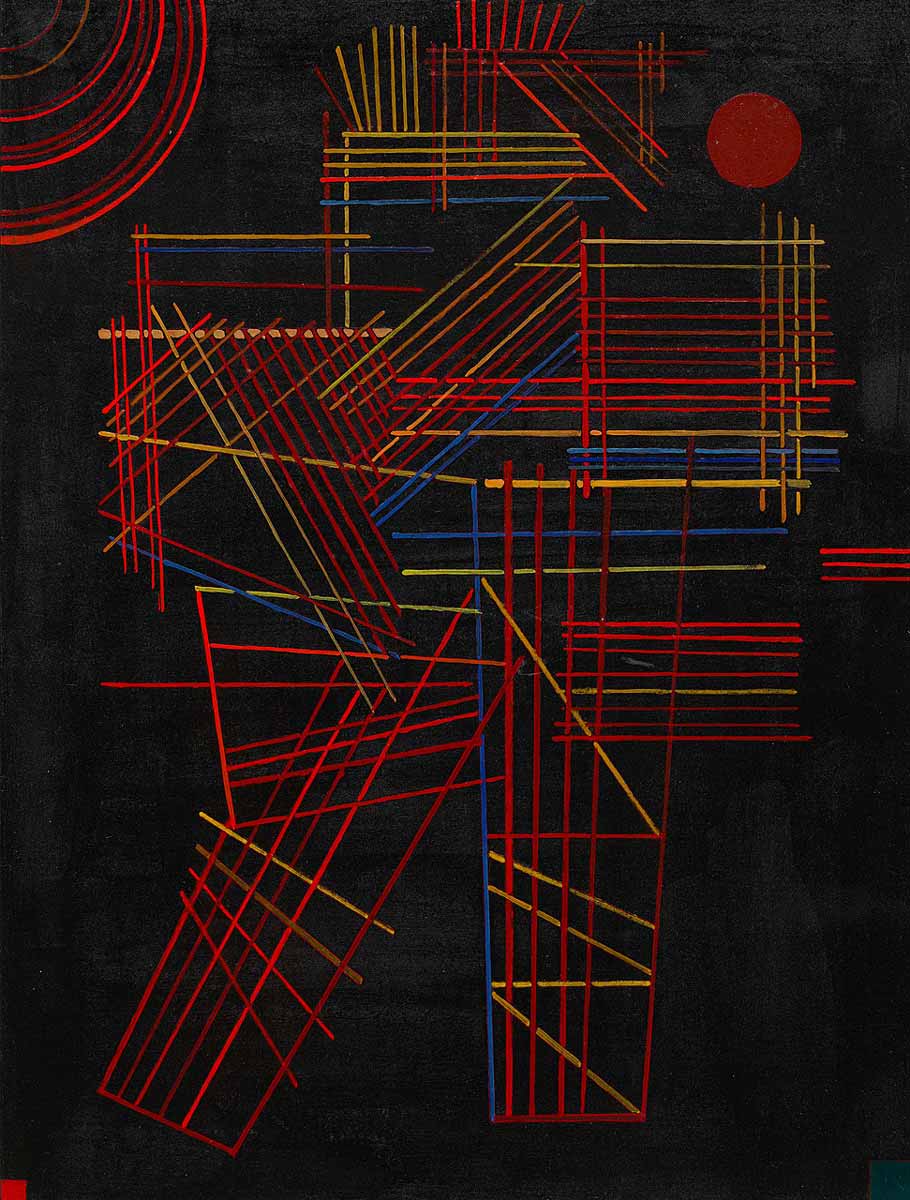 kandinsky sticks painting