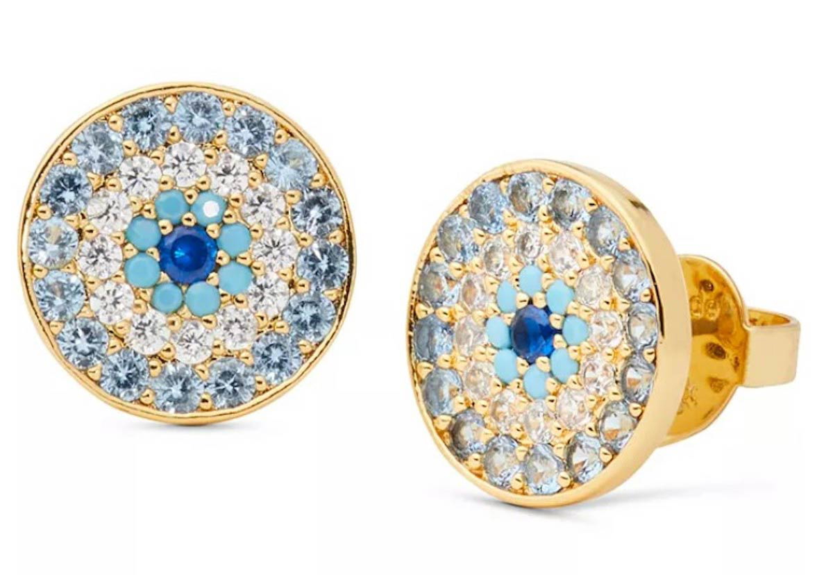 kate spade evil eye earrings