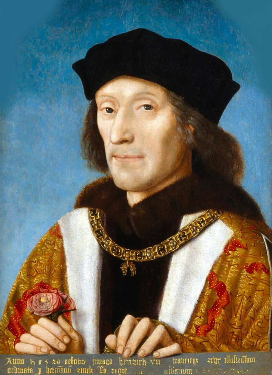 king herny vii portrait tudors