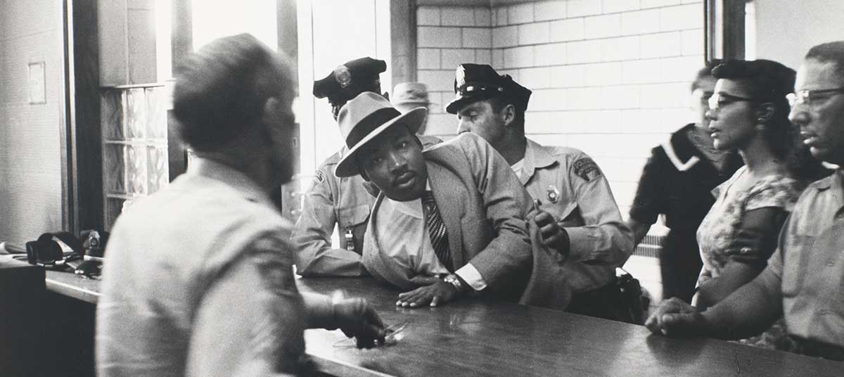 king loitering arrest outside court