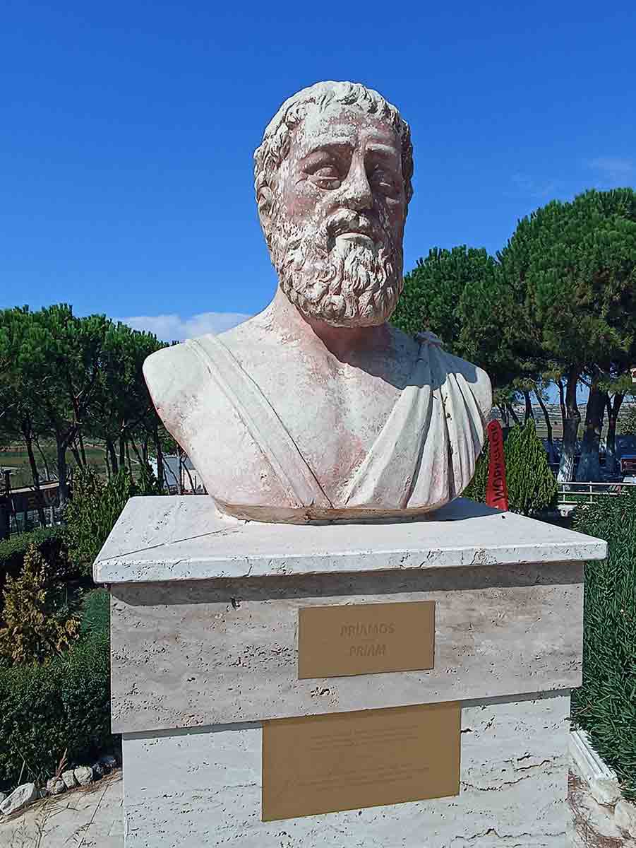 king priam bust