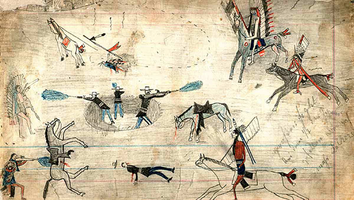 kiowa drawing red river war