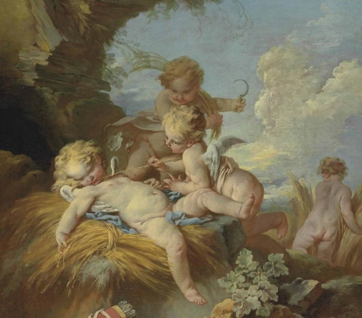 l_amour moissonneur francois boucher 1730s rococo