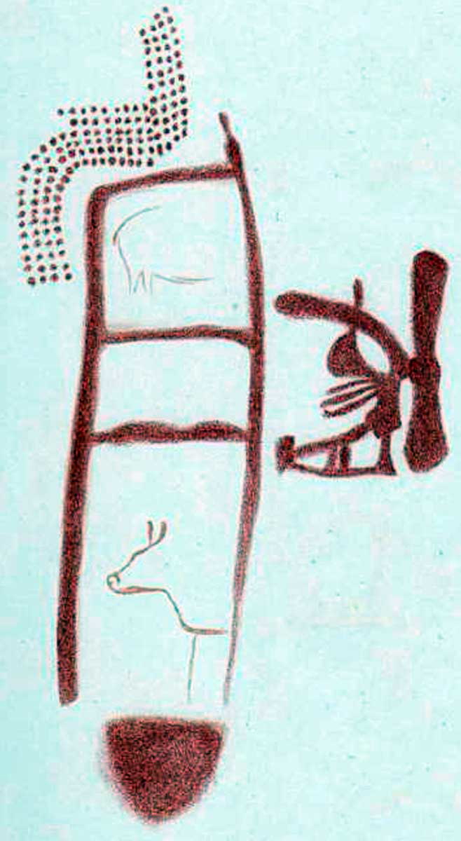 la pasiega drawing henri breuil 1913