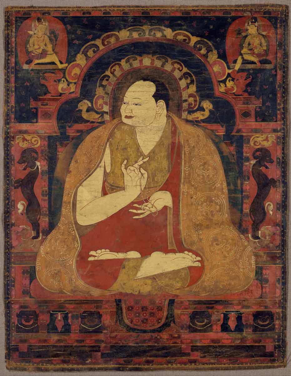 lama portrait meditation