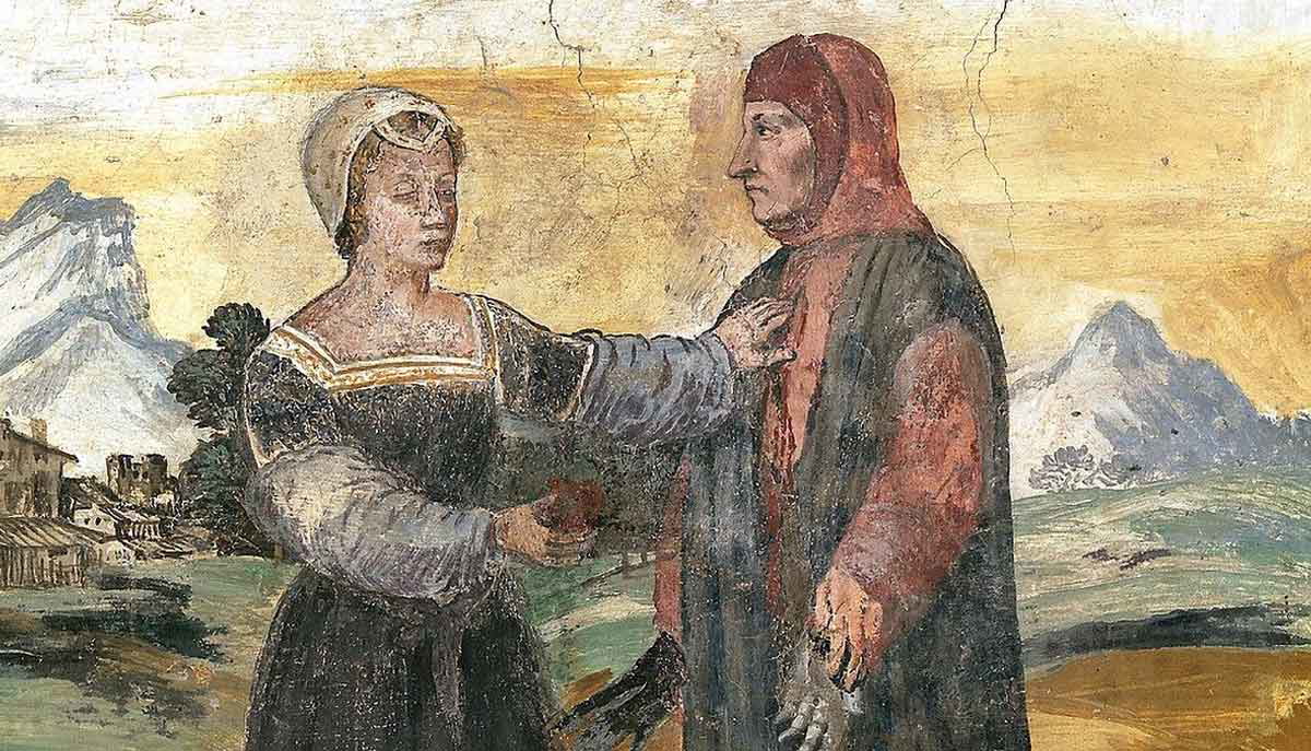 laura petrarch fresco