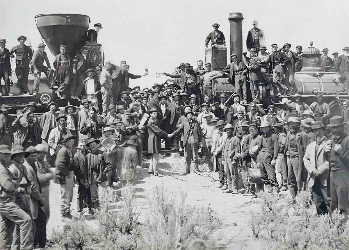 laying of the last rail
