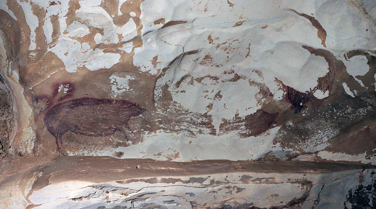 leang tedongnge rock art