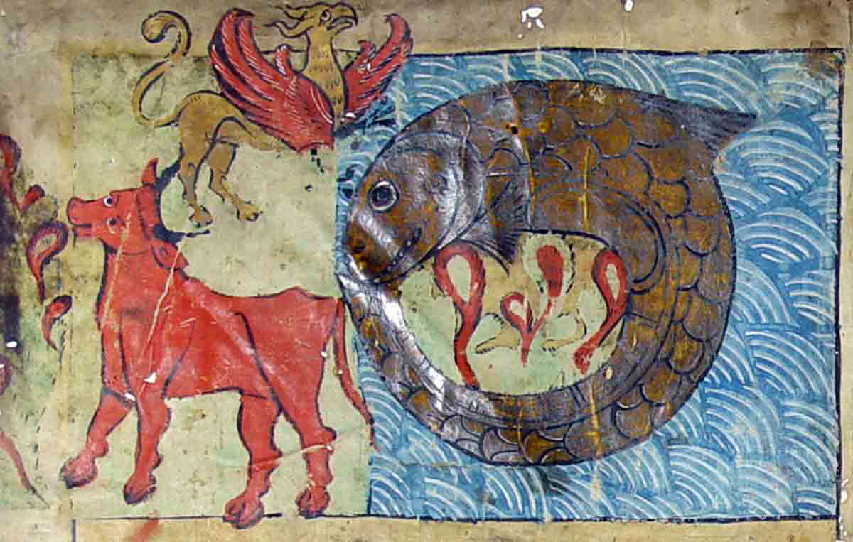 leviathan behemoth ziz ambrosiana bible