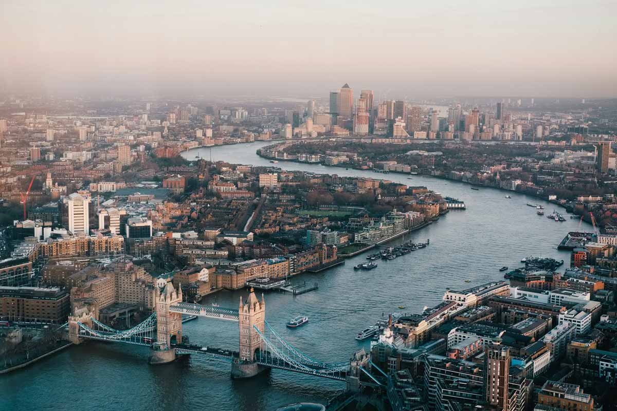 london view river
