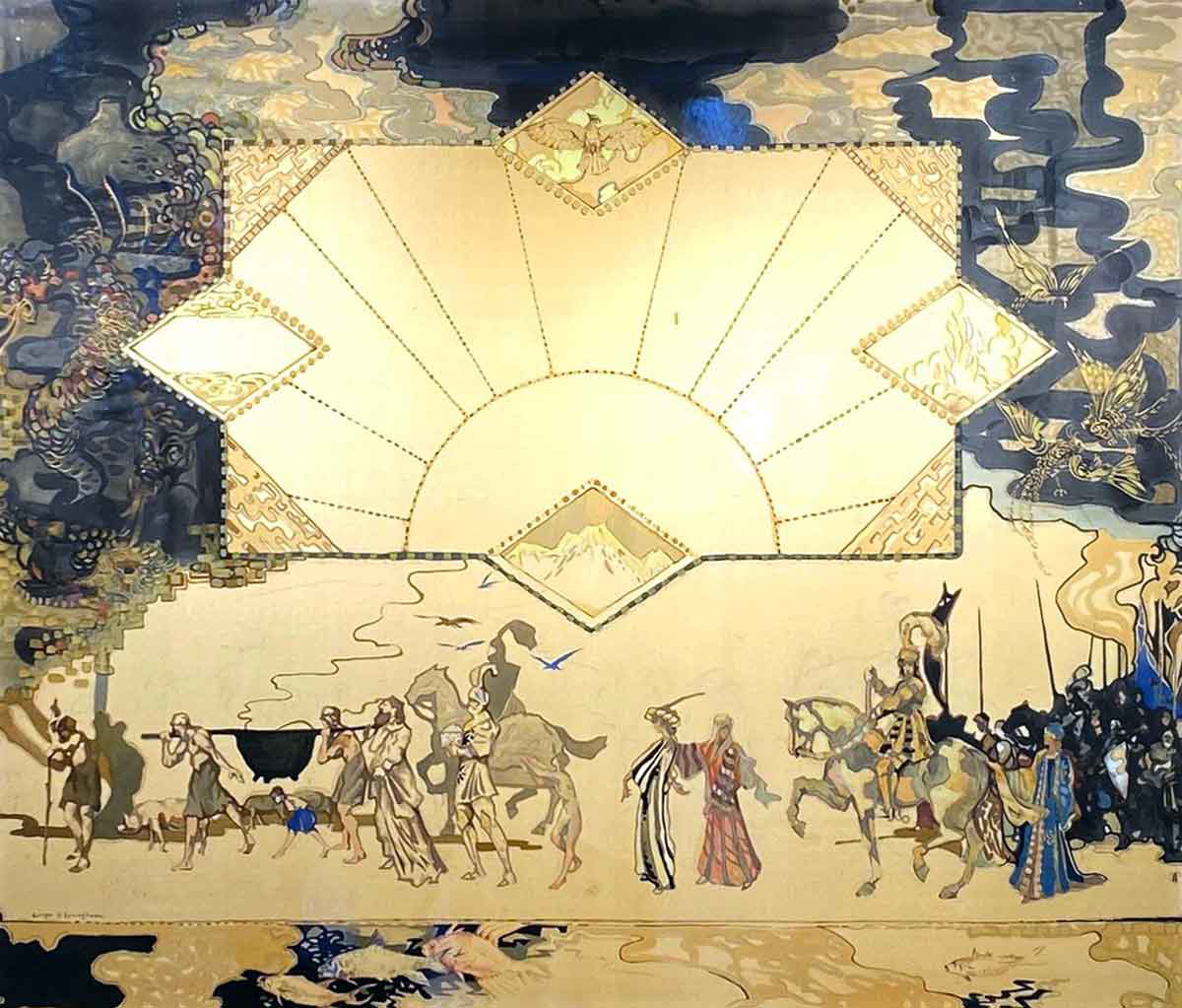 mabinogion panel george sheringham
