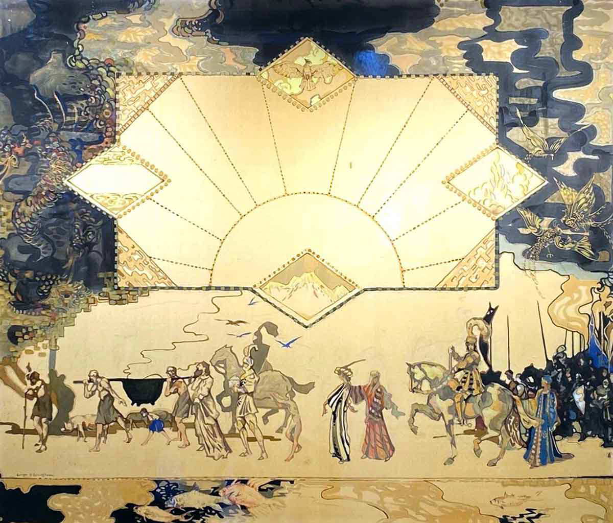 mabinogion panel george sheringham