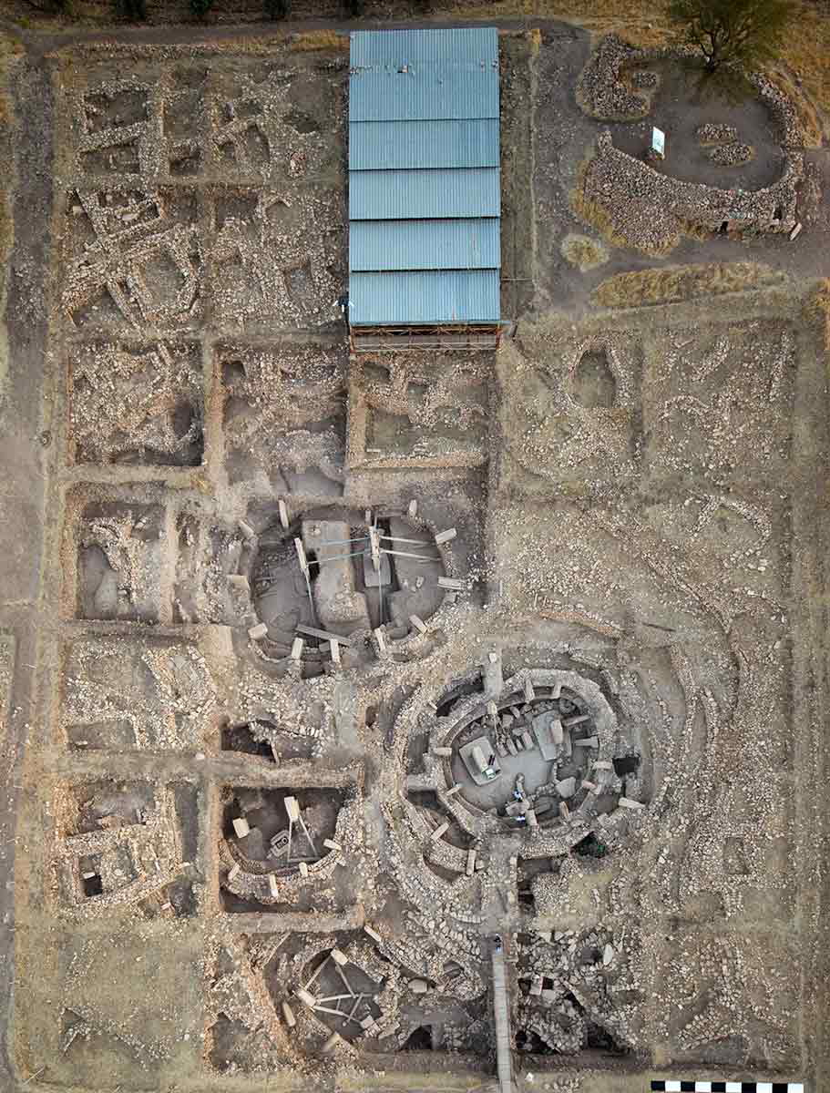 main excavation area