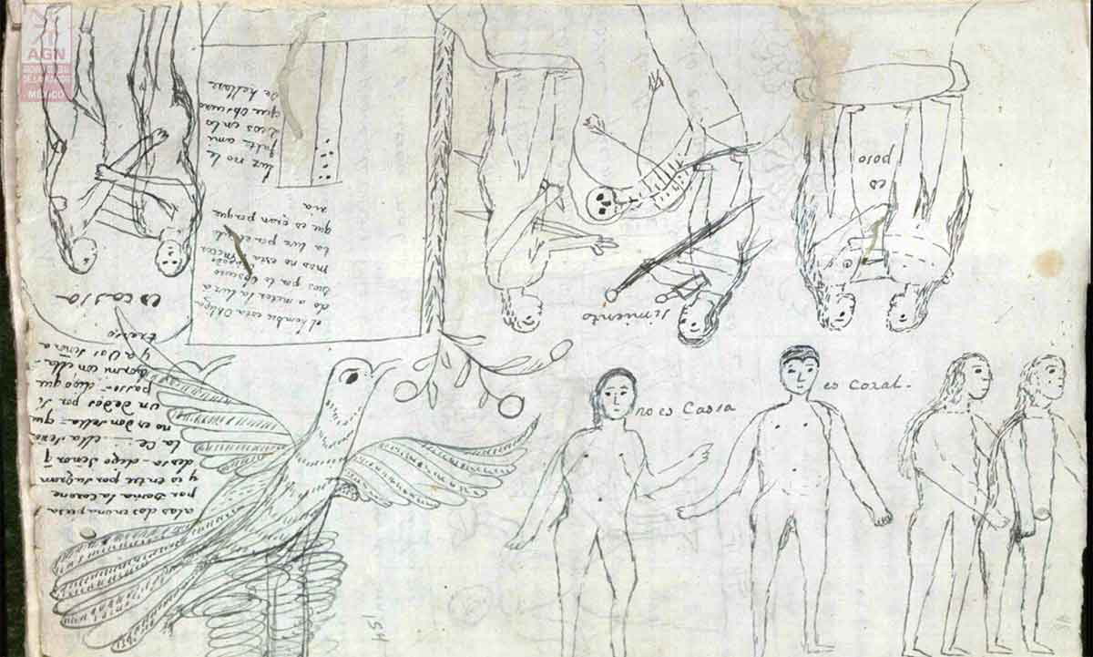 manuscript illustration spanish inquisition