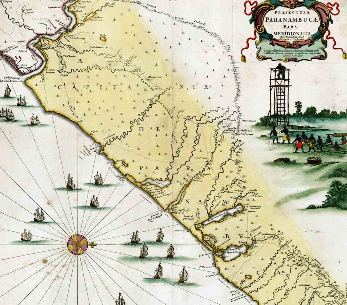 map pernambuco quilombo palmares