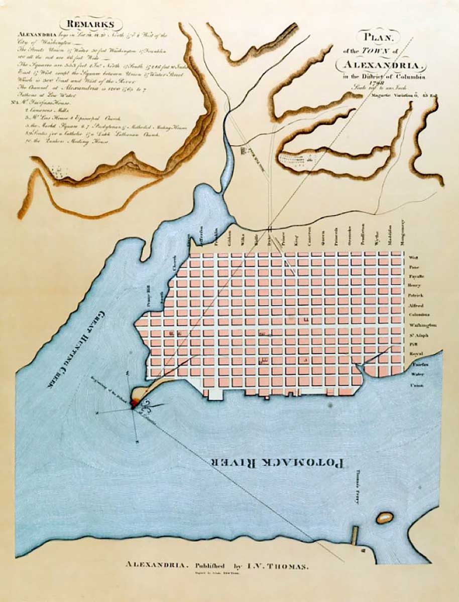 map potomac river chesapeake