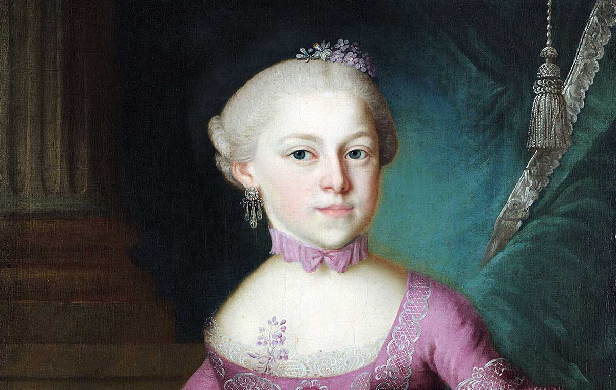 maria anna painting by lorenzoni