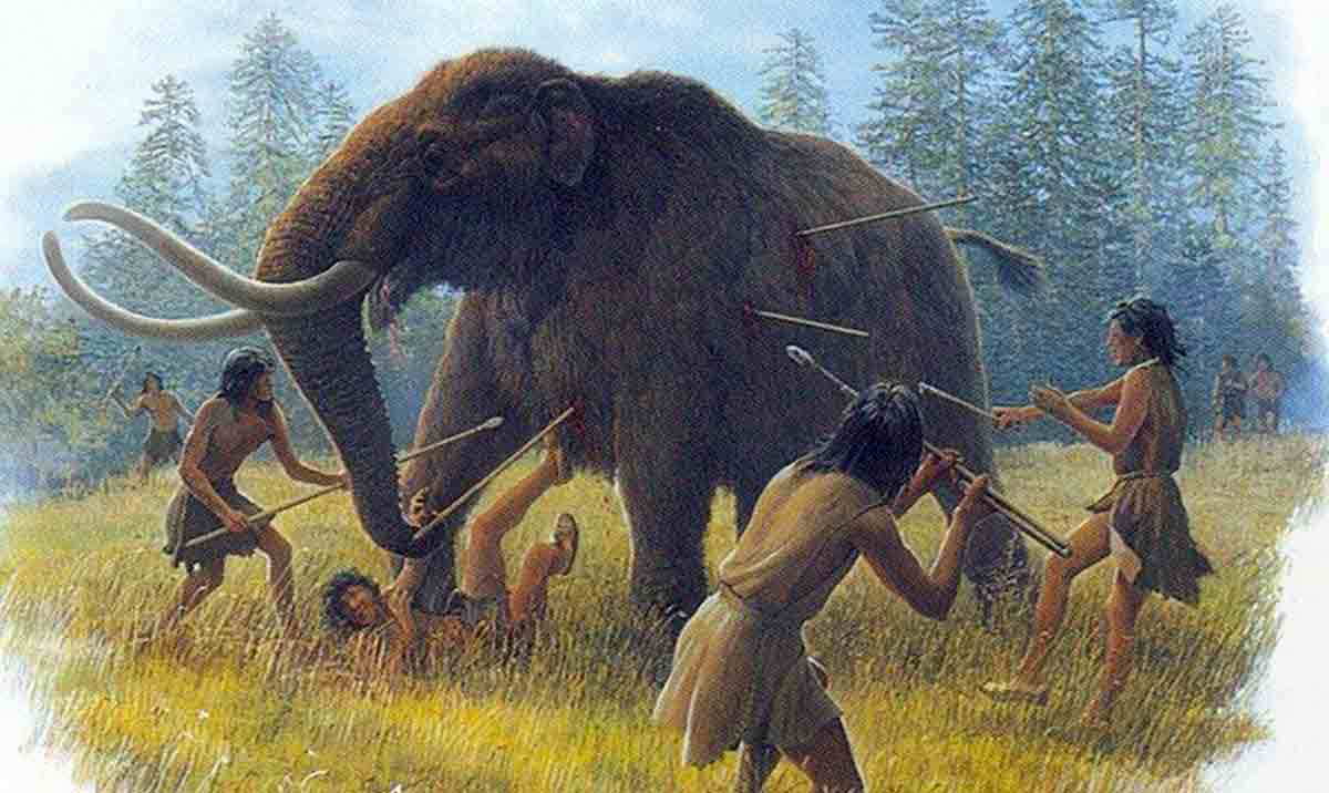 mastodon hunting native americans