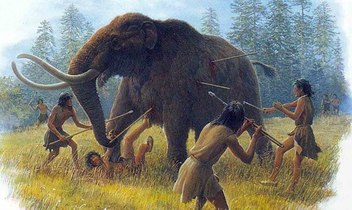 mastodon hunting native americans