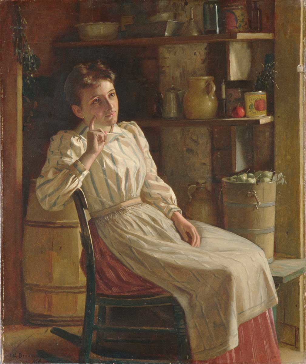 meditation john george brown