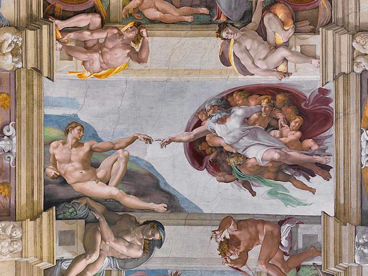 michelangelo creation sistine chapel