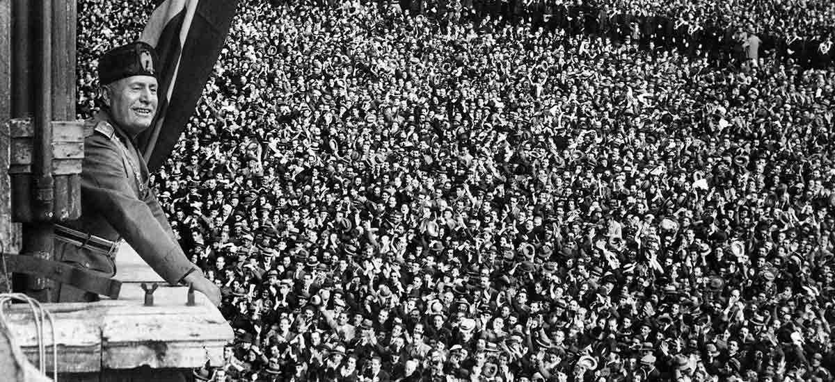 mussolini supporters 1936