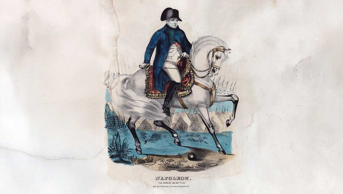 napoleon bonaparte horseback