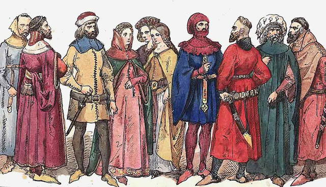 Medieval Polish gentry by Jan Matejko