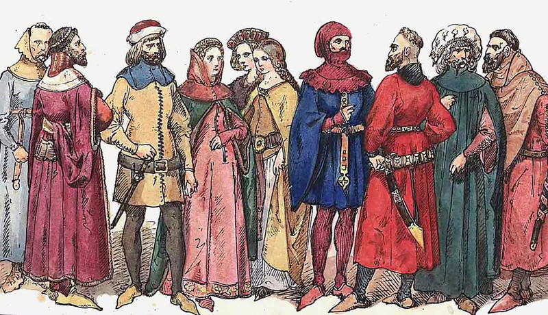 Medieval Polish gentry by Jan Matejko