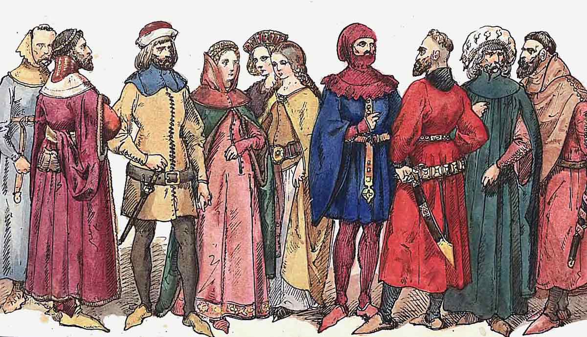 Medieval Polish gentry by Jan Matejko