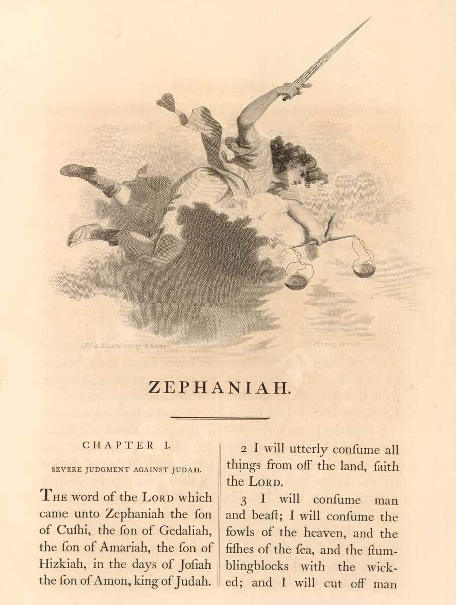 opening book zephaniah