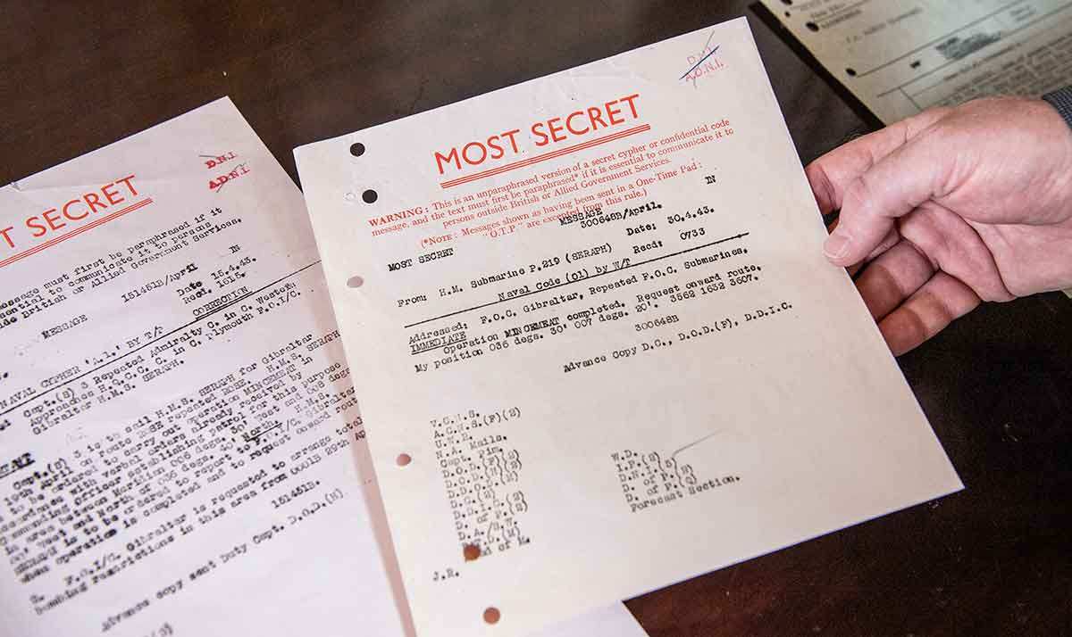 operation mincemeat Top secret
