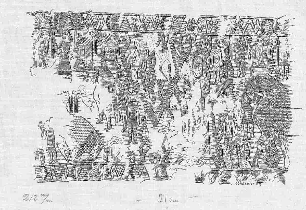 oxeberg tappestry uppsala hanging human sacrifice