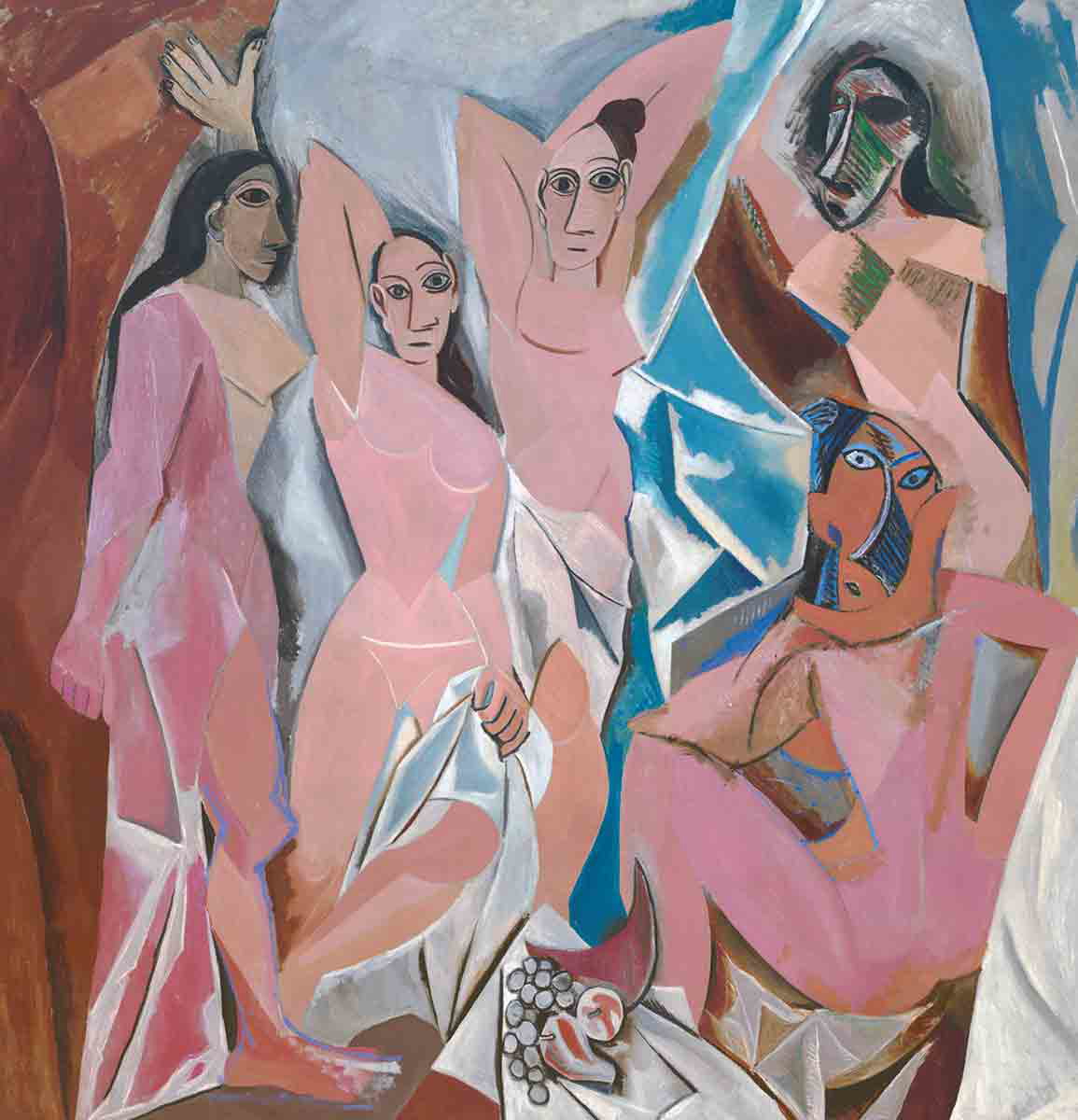 pablo picasso les demoiselles painting