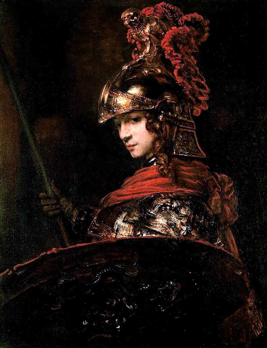 pallas athena rembrandt