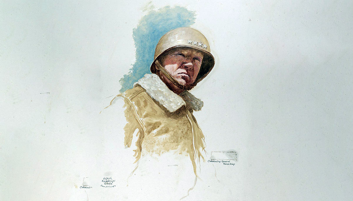 patton aviation jacket helmet