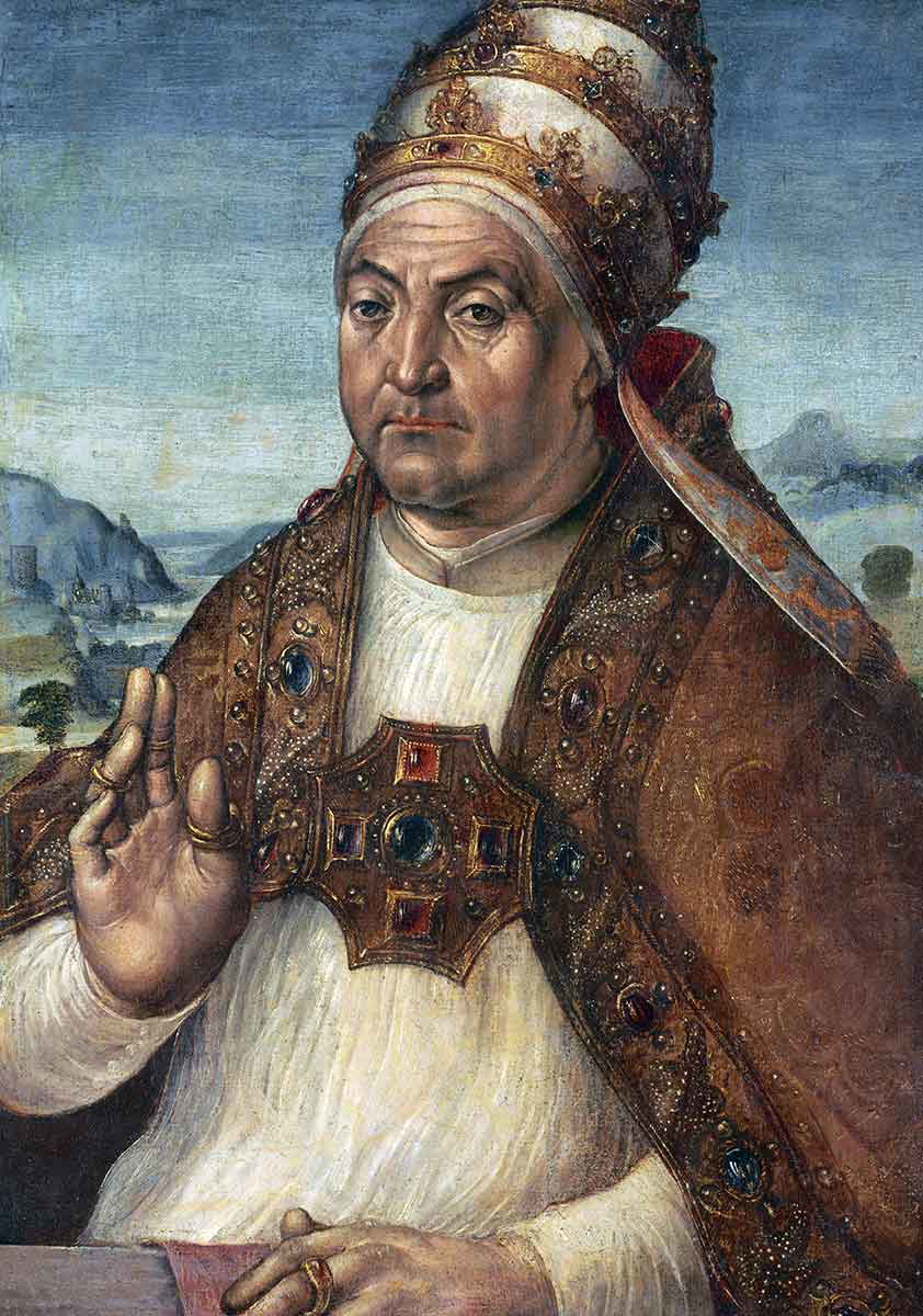 pedro berruguete portrait of pope sixtus iv della rovere