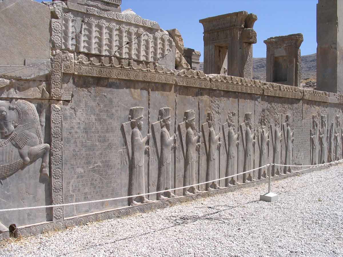 persepolis relief shiraz iran