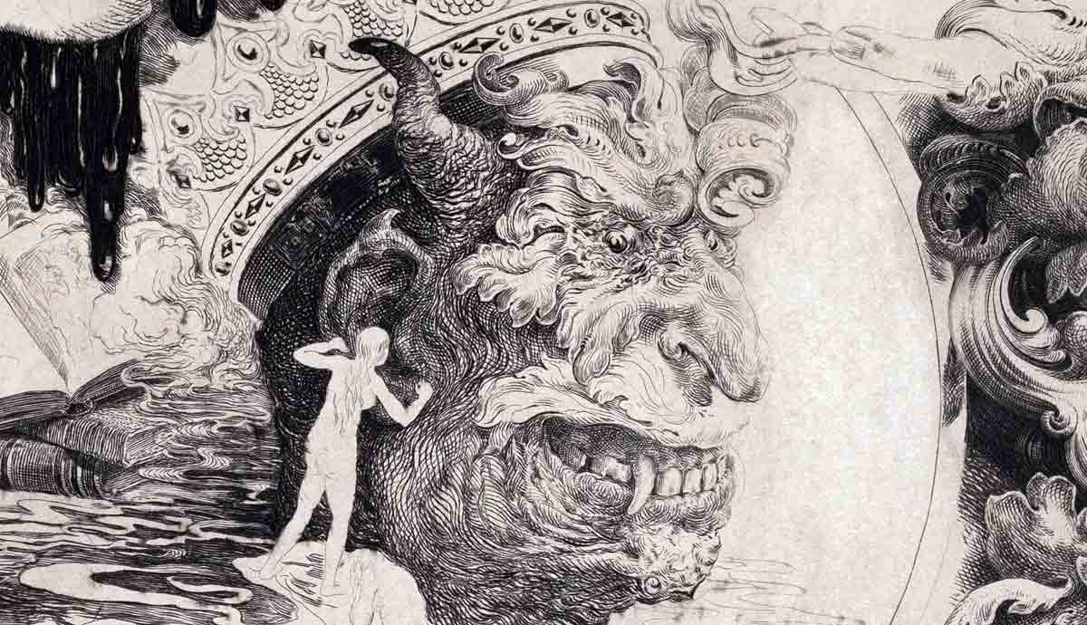 printers devil bookplate