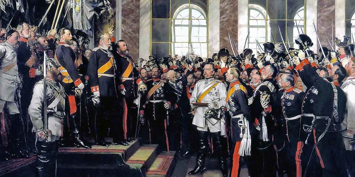 proclamation german empire