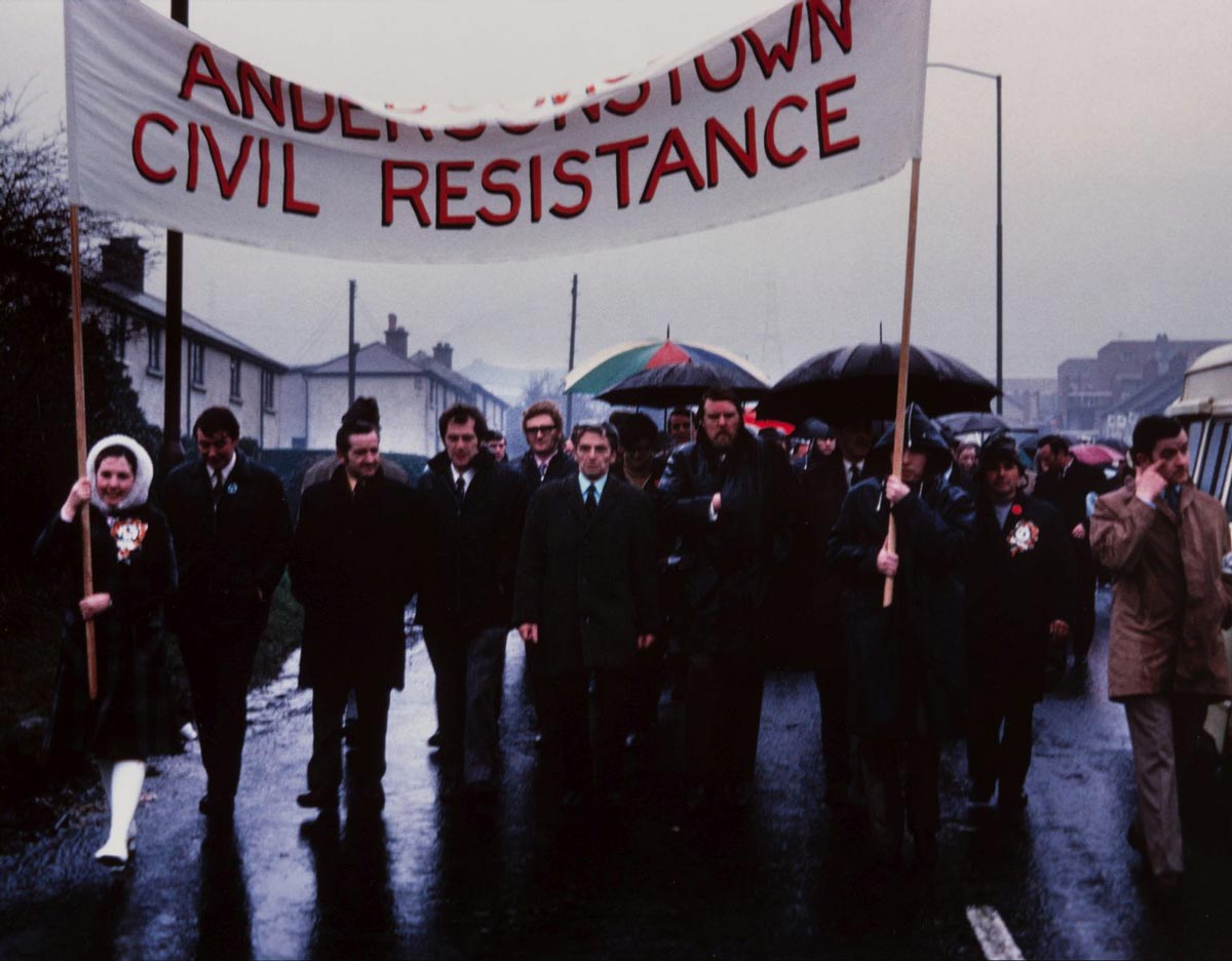 protest against internment