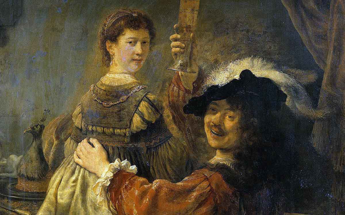 rembrandt painting tavern