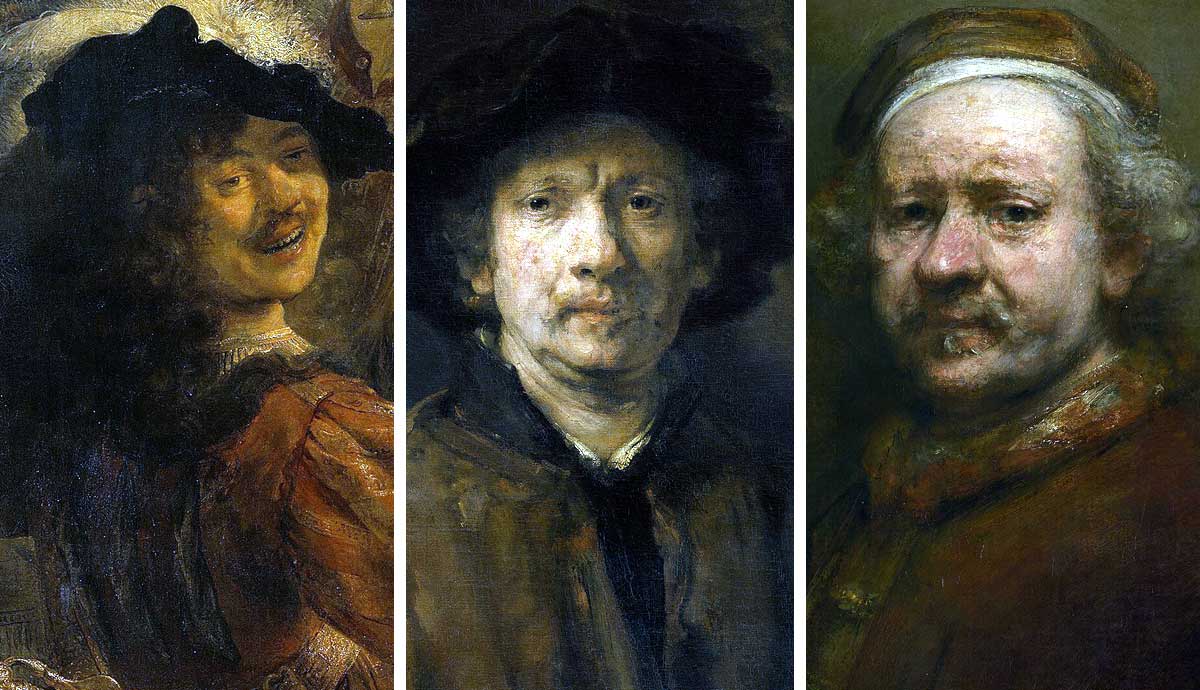 rembrandt self portraits